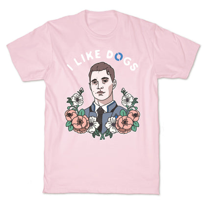 I Like Dogs Connor T-Shirt