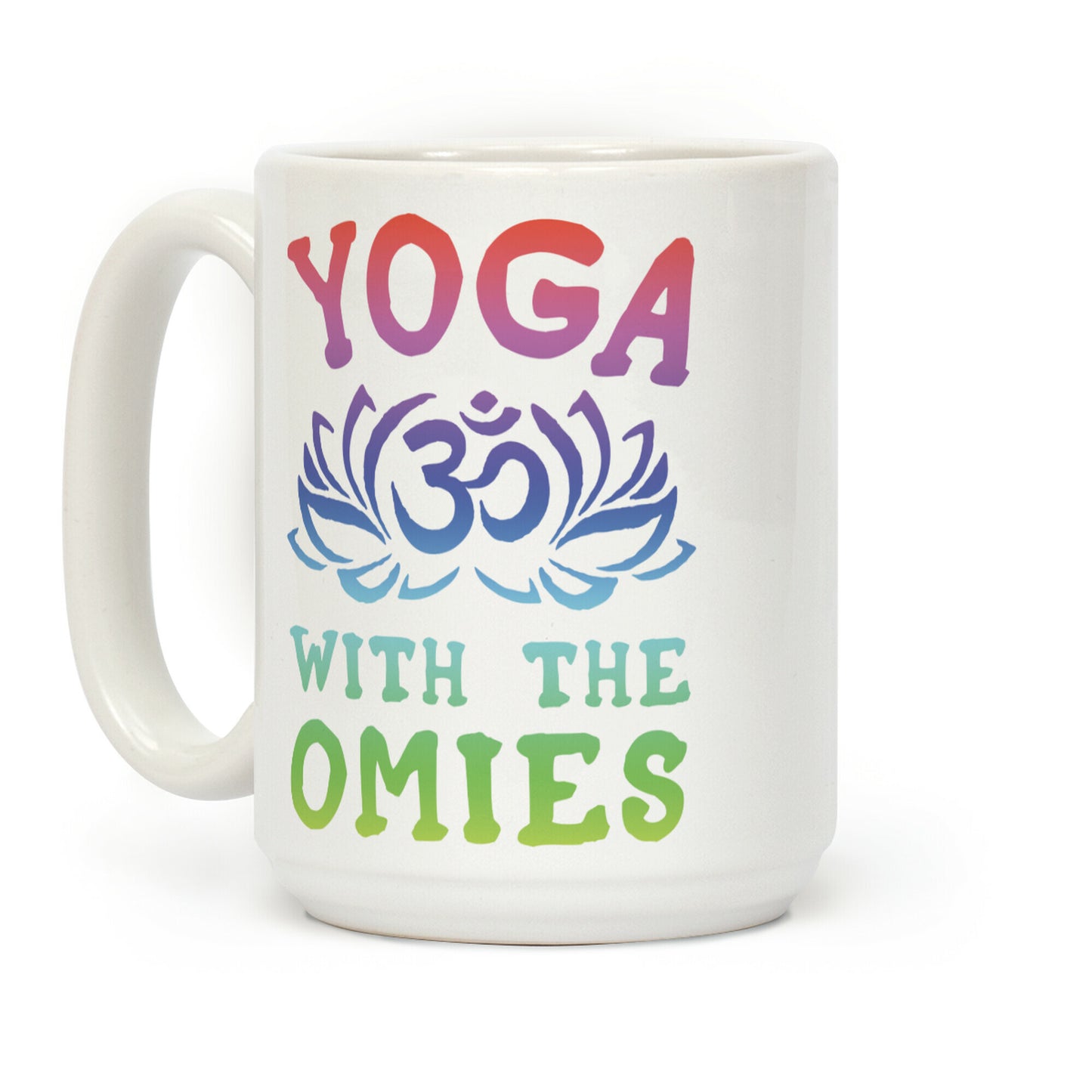 Yoga With The Omies Coffee Mug