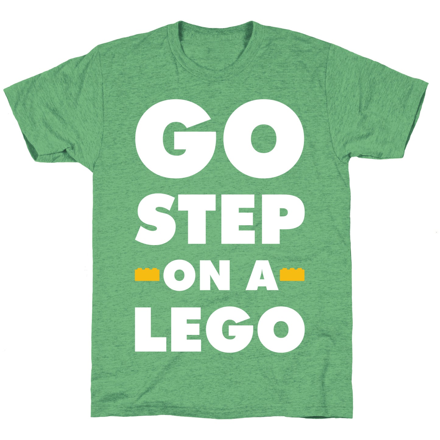 Go Step On A Lego Unisex Triblend Tee
