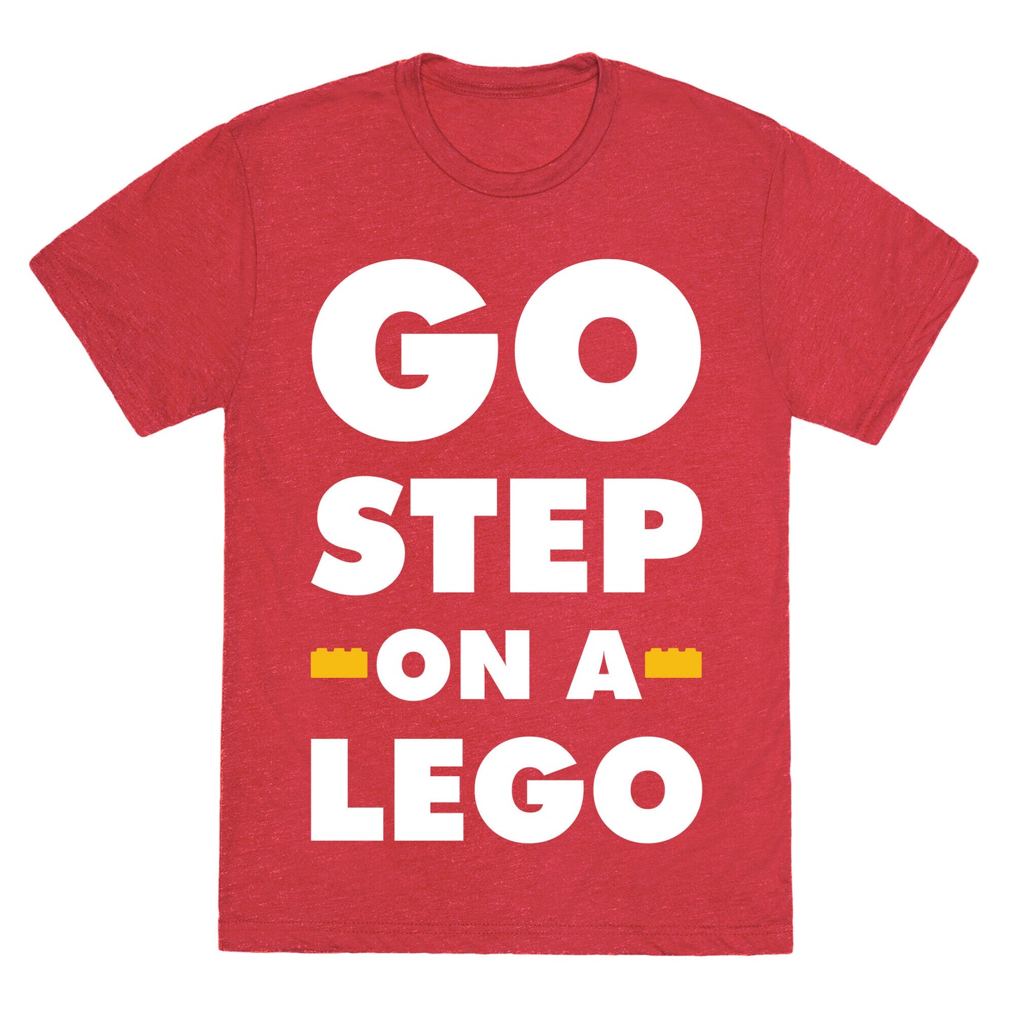 Go Step On A Lego Unisex Triblend Tee
