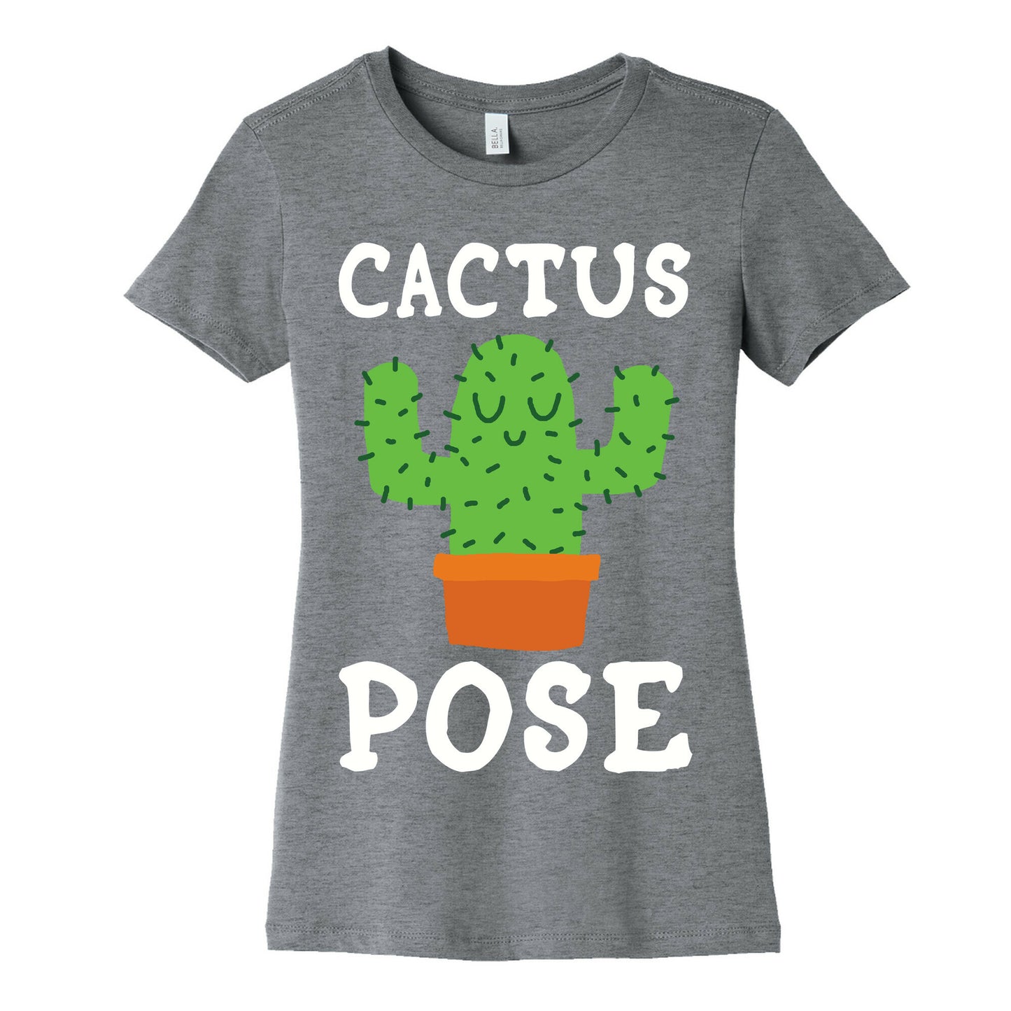 Cactus Pose Yoga Women's Cotton Tee