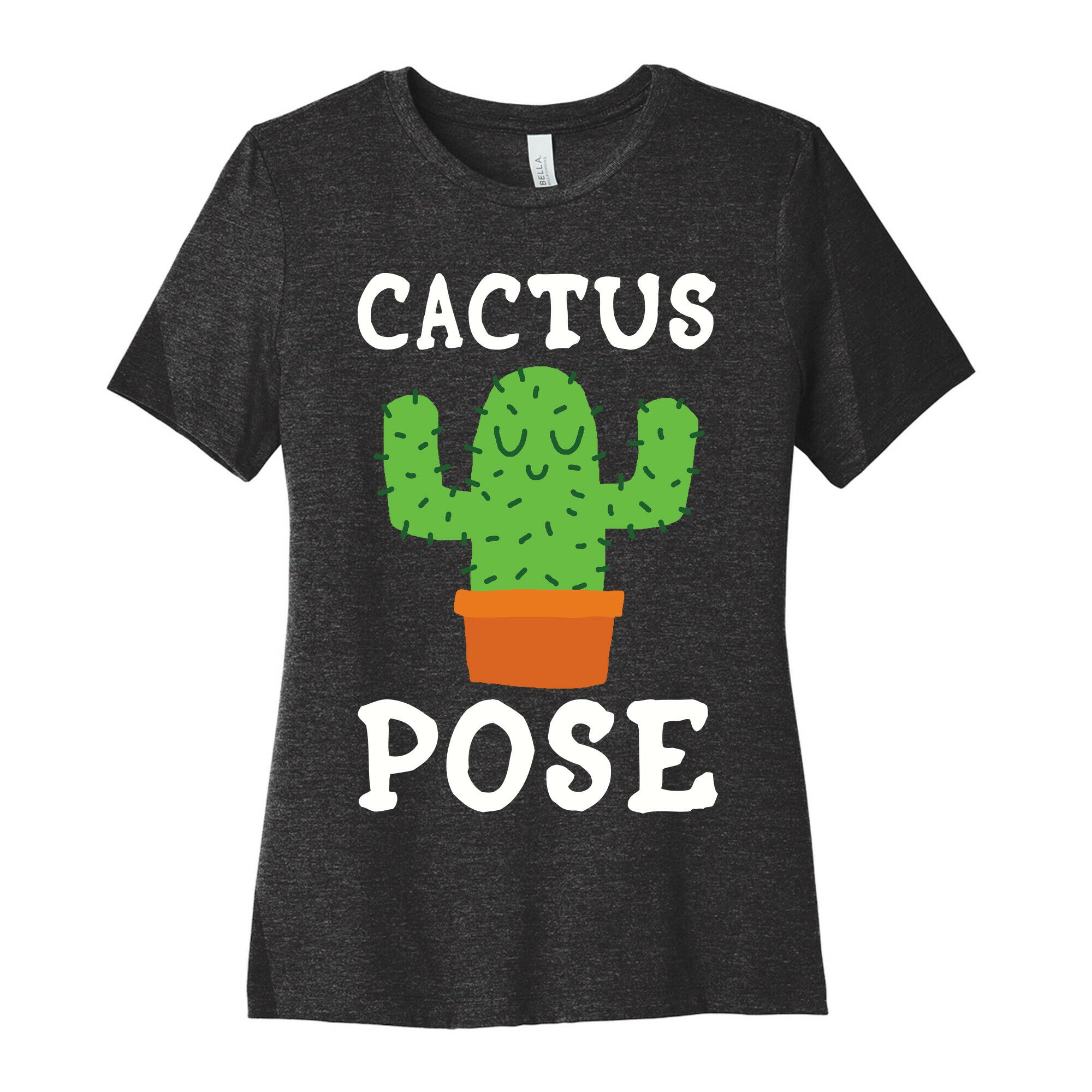 Cactus Pose Yoga Women's Cotton Tee