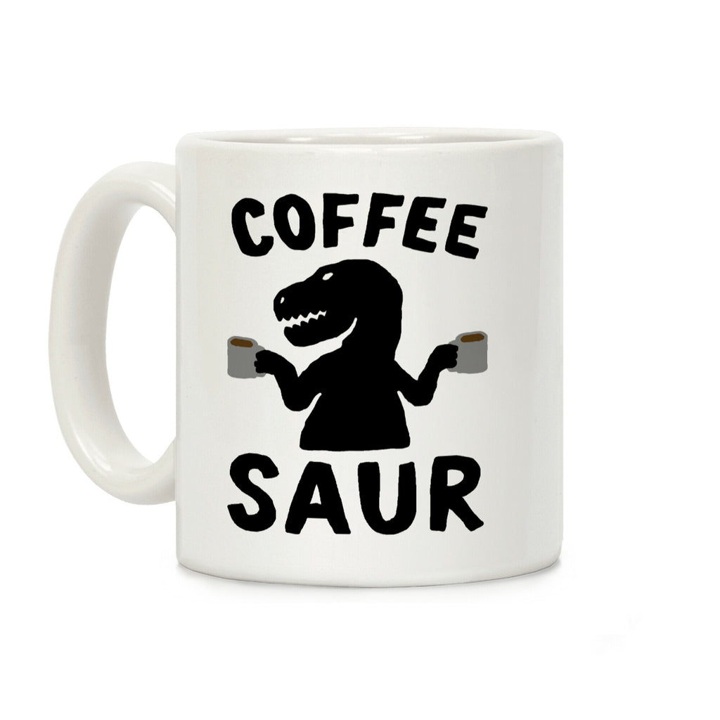 Coffeesaur Dinosaur Coffee Mug