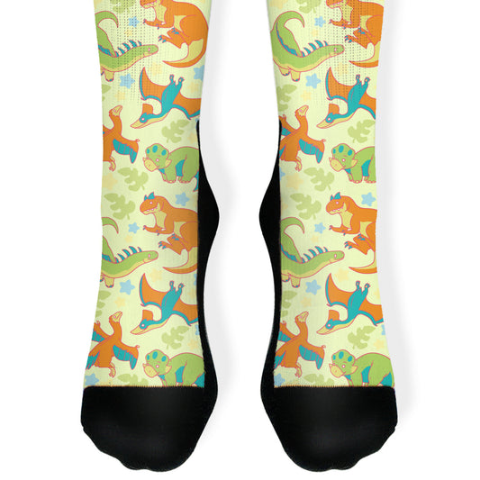 Funky Dinosaur Friends Socks