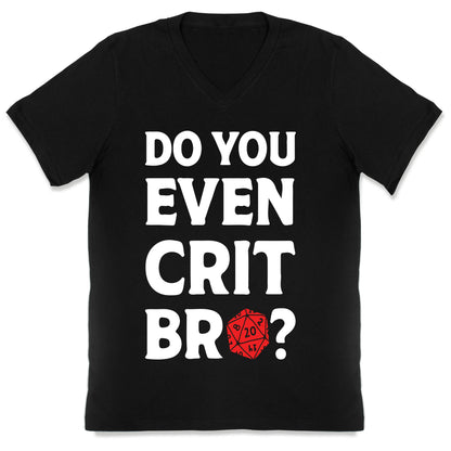 Do You Even Crit D20 V-Neck
