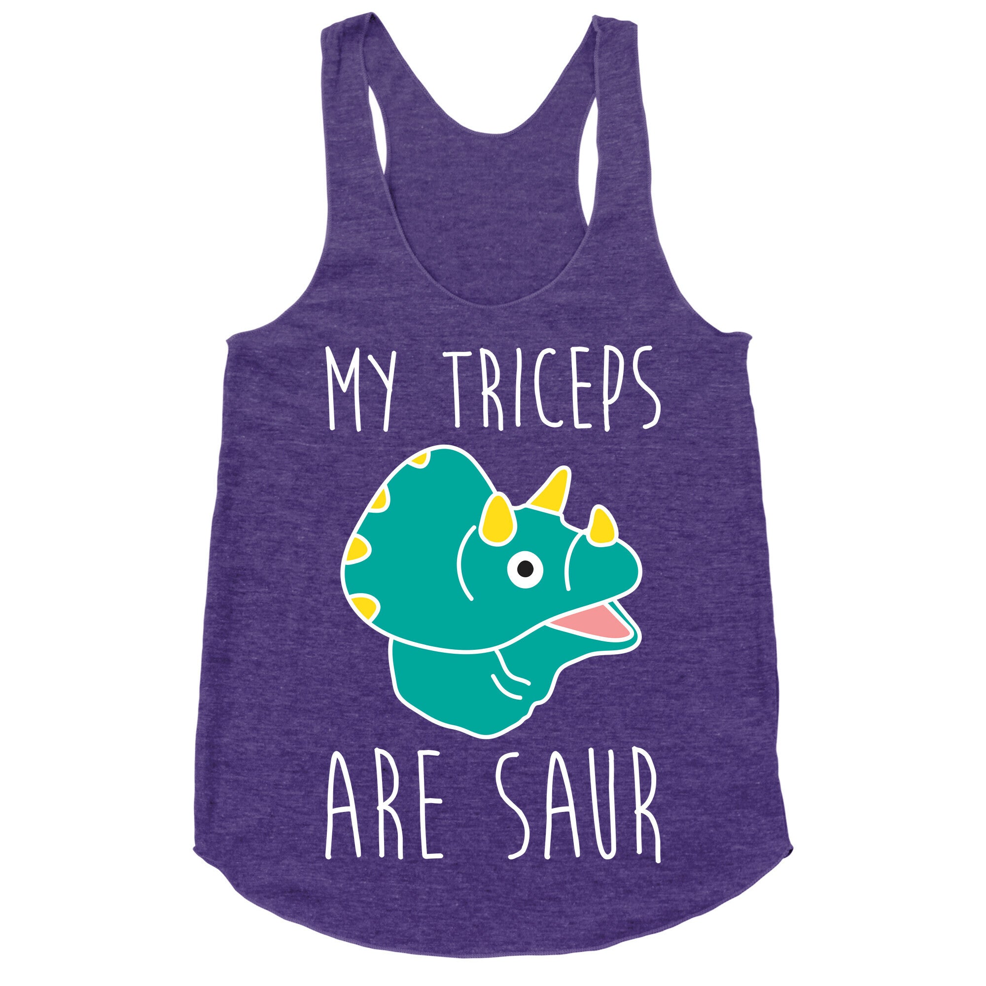 My Triceps Are Saur Racerback Tank