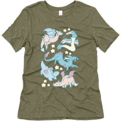 Dreamy Dragons Women's Triblend Tee