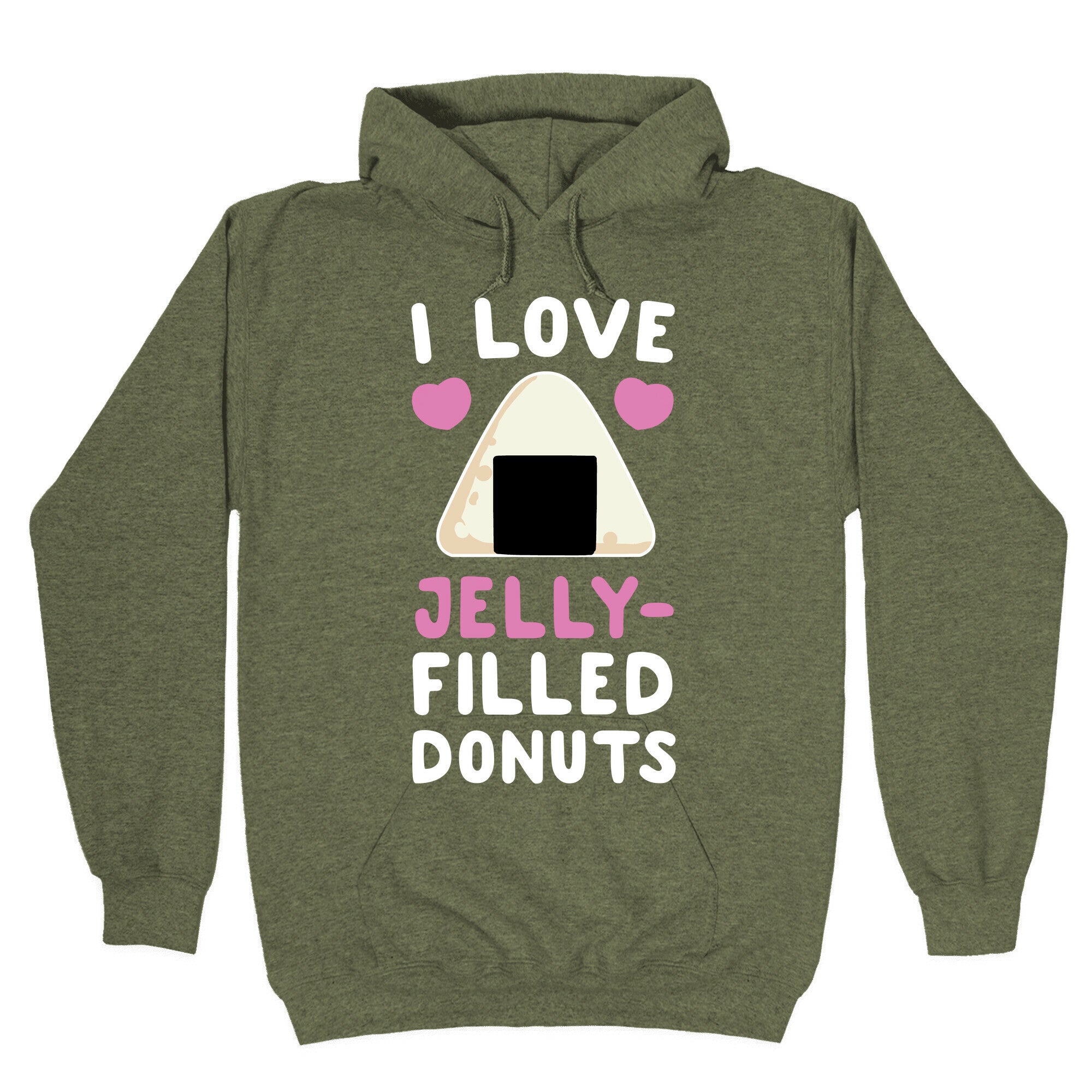 I Love Jelly-Filled Donuts Hoodie