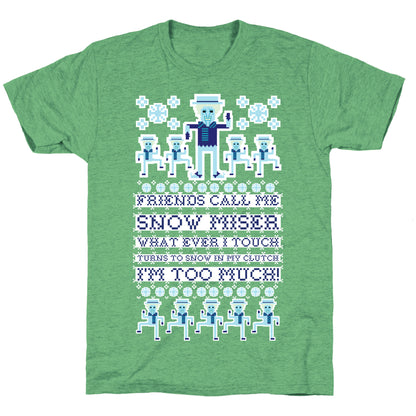Friends Call Me Snow Miser Unisex Triblend Tee