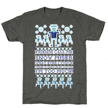 Friends Call Me Snow Miser Unisex Triblend Tee
