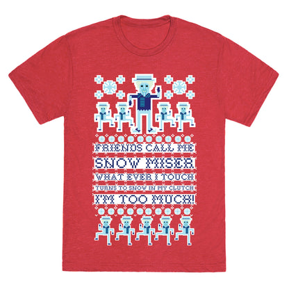 Friends Call Me Snow Miser Unisex Triblend Tee