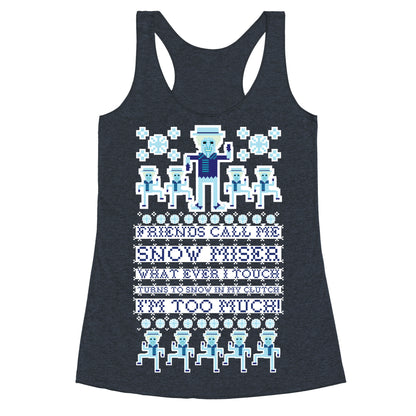 Friends Call Me Snow Miser Racerback Tank