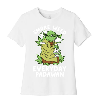 Smoke Weed Everyday Padawan Women's Cotton Tee