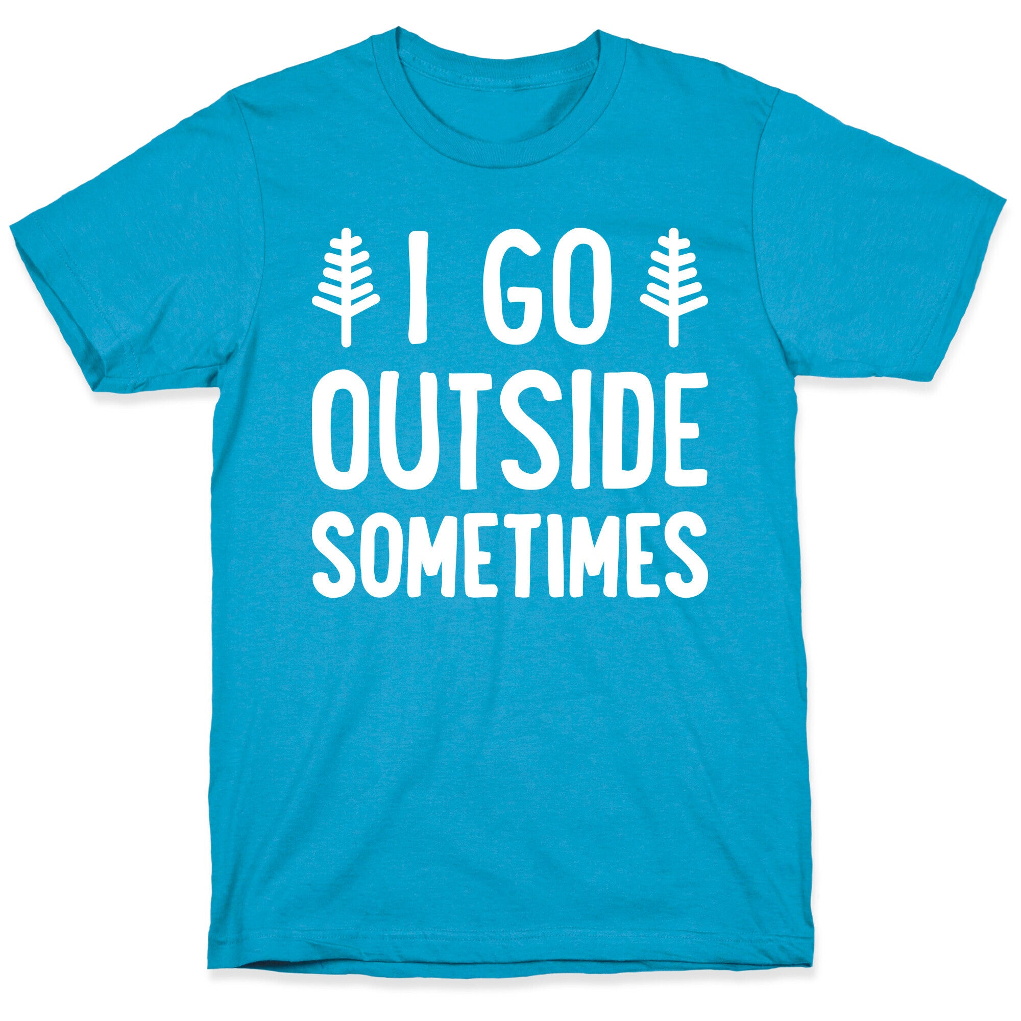 I Go Outside Sometimes Unisex Triblend Tee