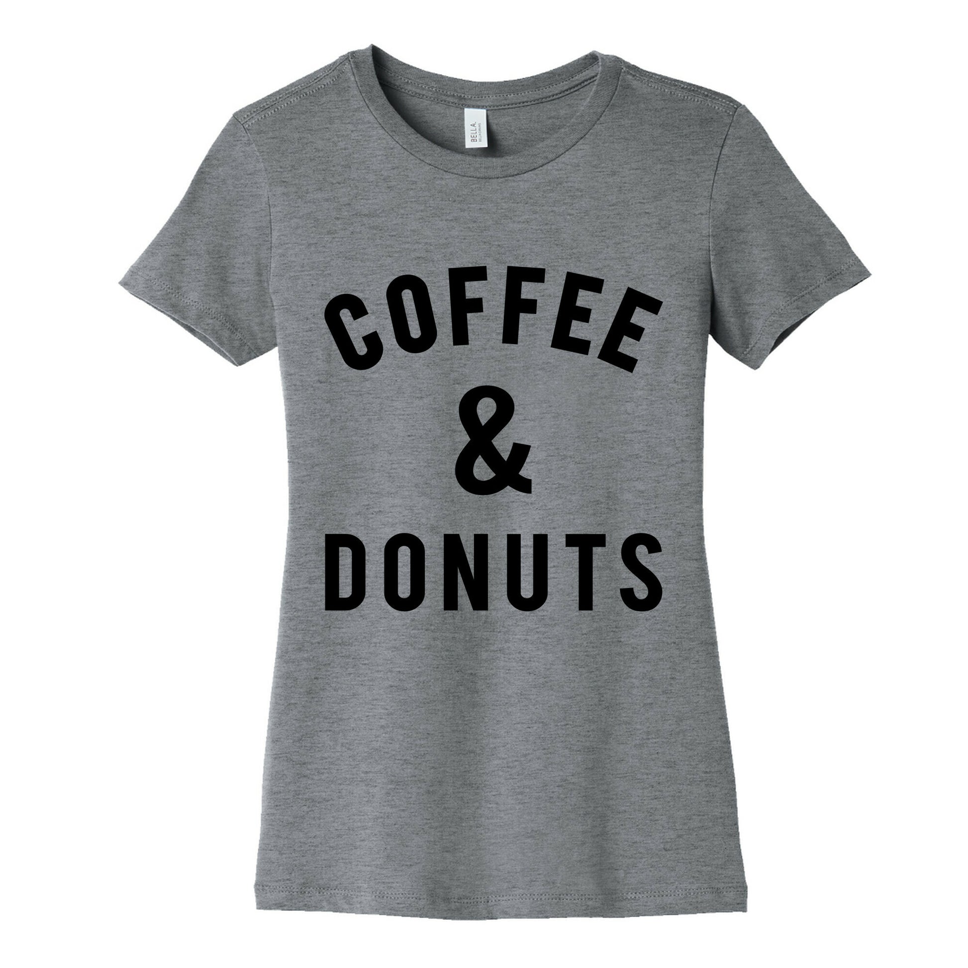 Coffee And Donuts Women's Cotton Tee