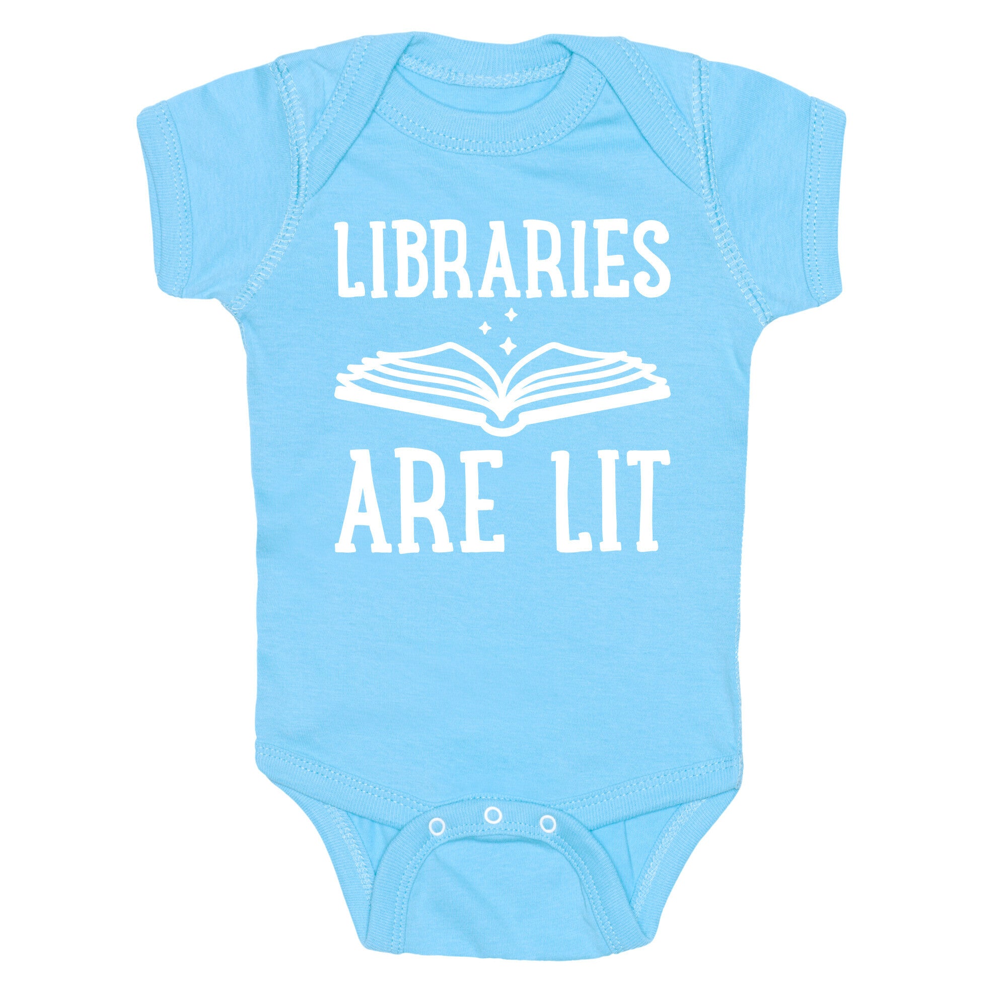 Libraries Are Lit Baby One Piece