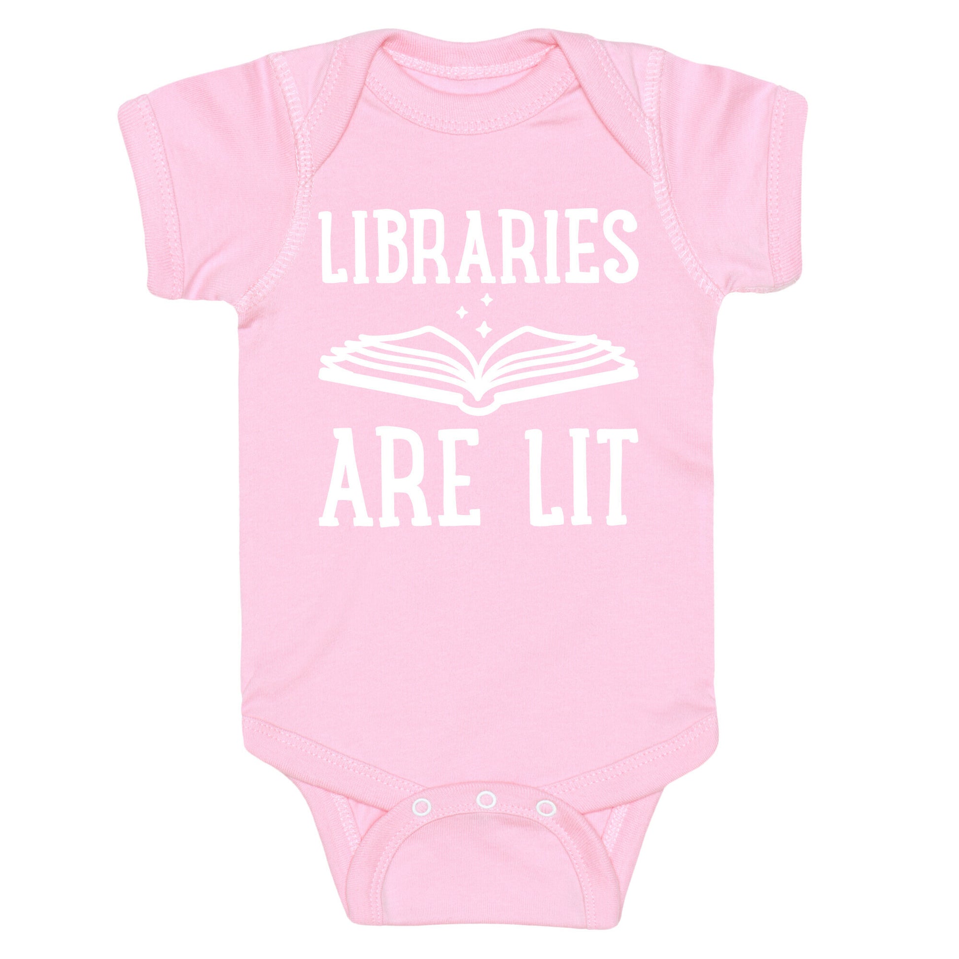 Libraries Are Lit Baby One Piece