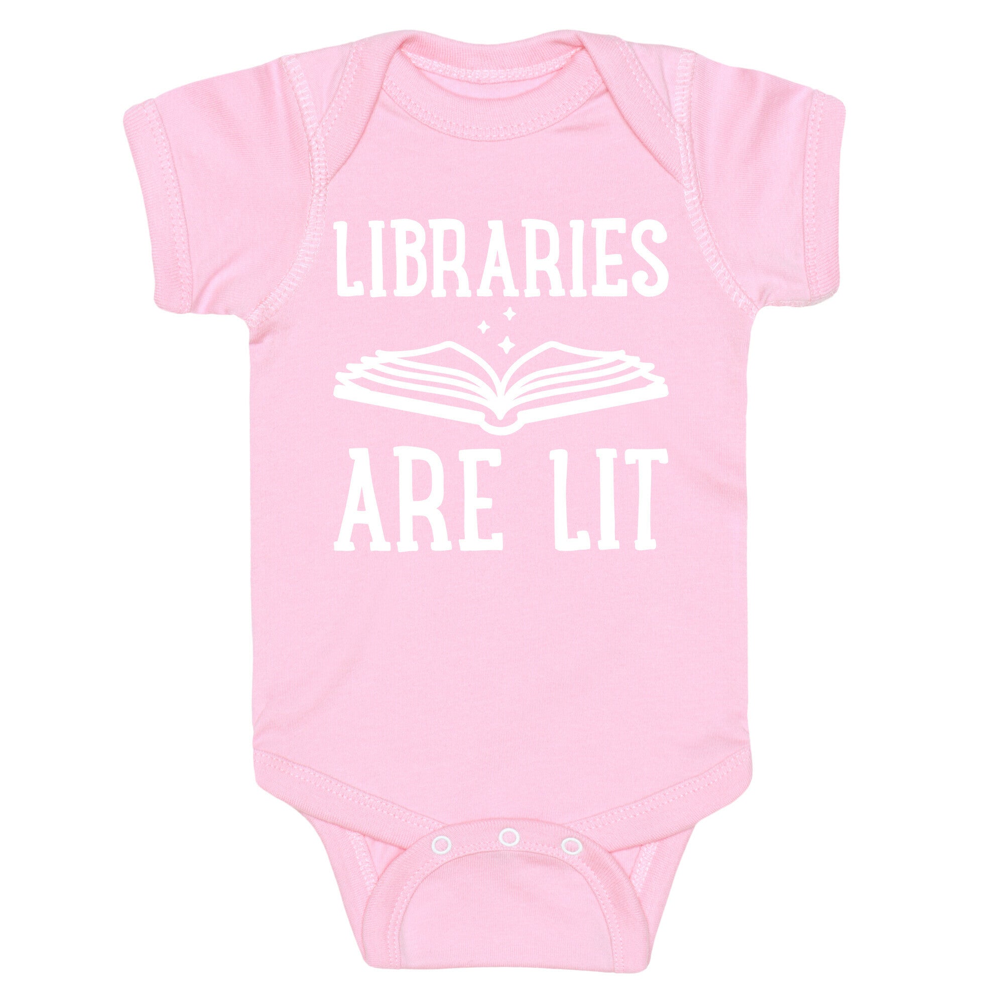 Libraries Are Lit Baby One Piece