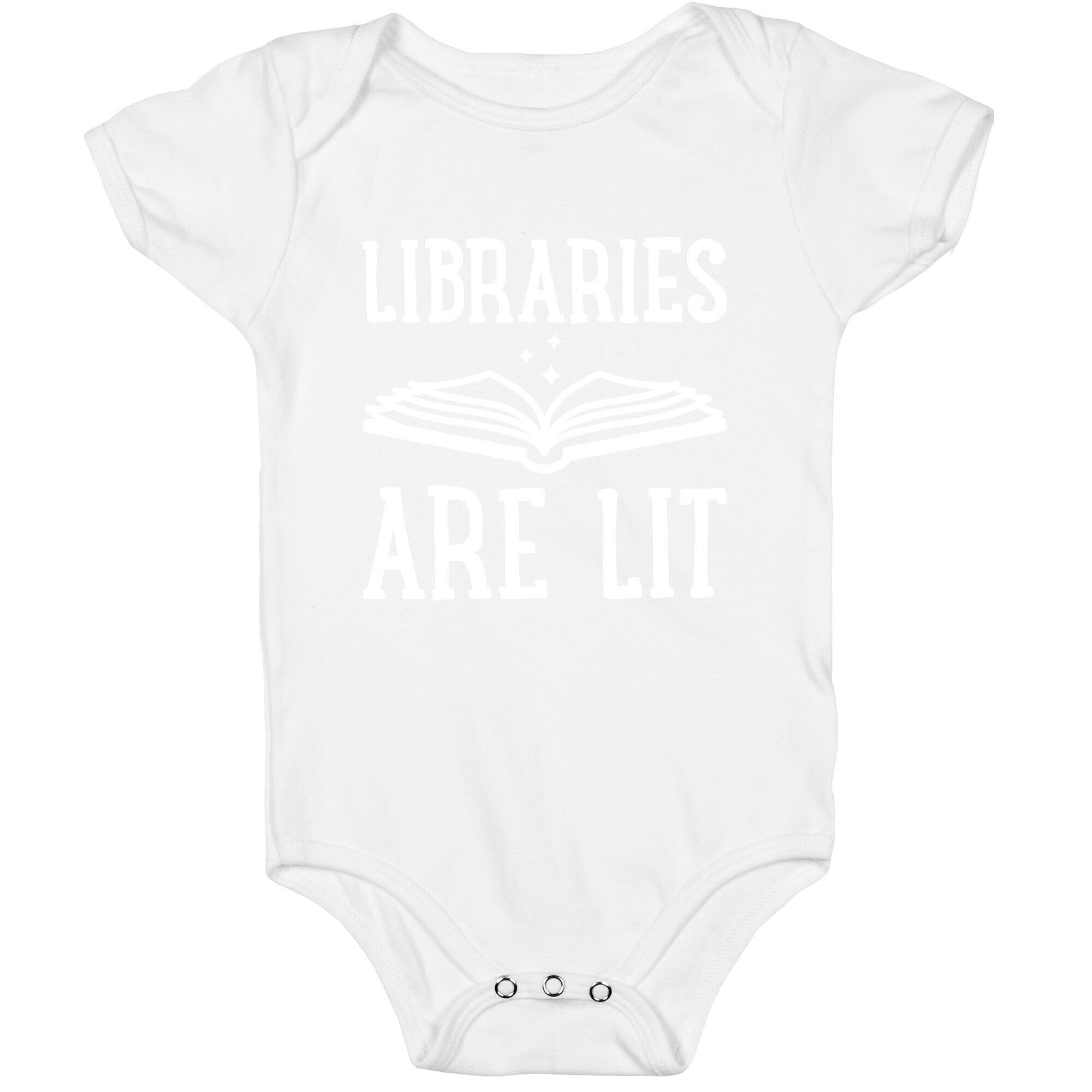 Libraries Are Lit Baby One Piece