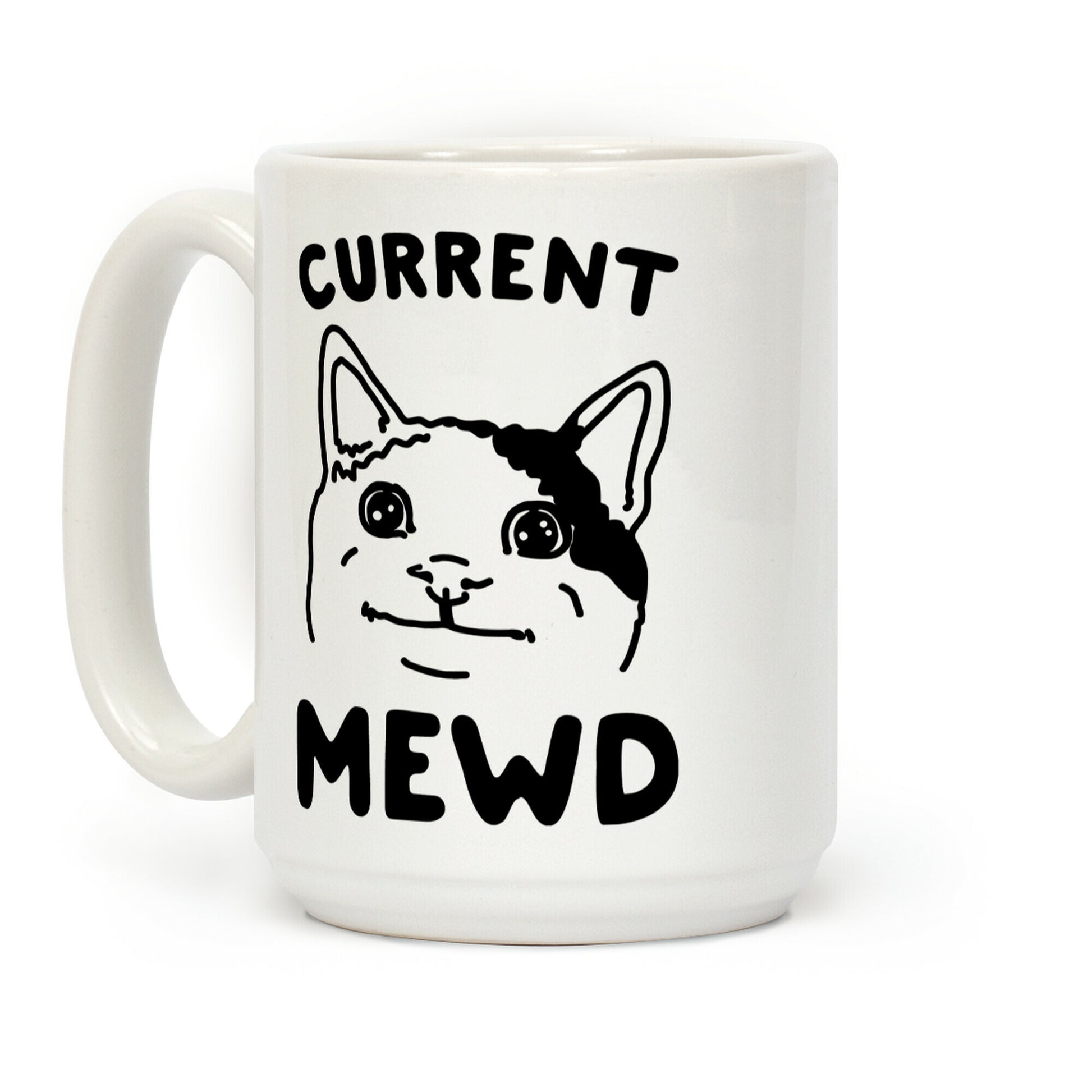 Current Mewd Parody Coffee Mug