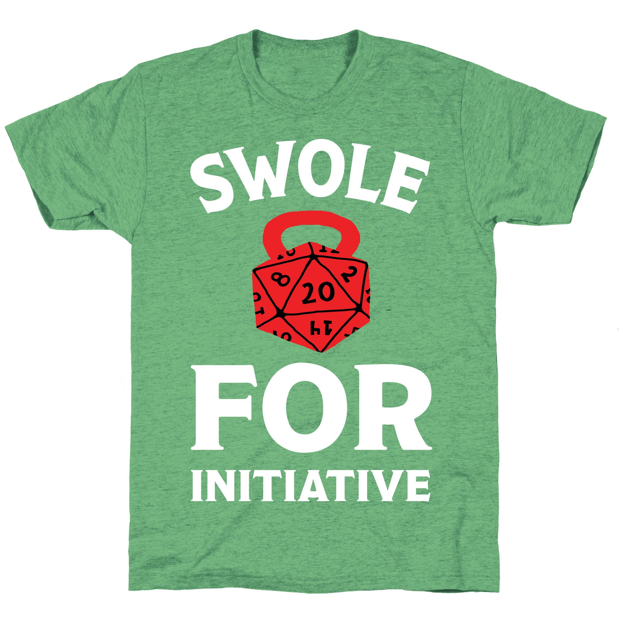 Swole For Initiative D20 Unisex Triblend Tee