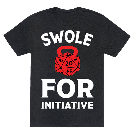 Swole For Initiative D20 Unisex Triblend Tee