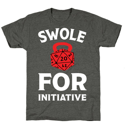 Swole For Initiative D20 Unisex Triblend Tee