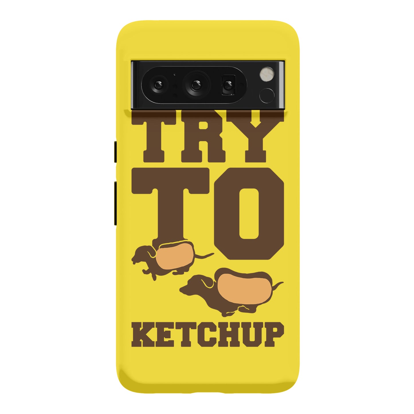 Try To Ketchup Dachshund Wiener Dogs Phone Case