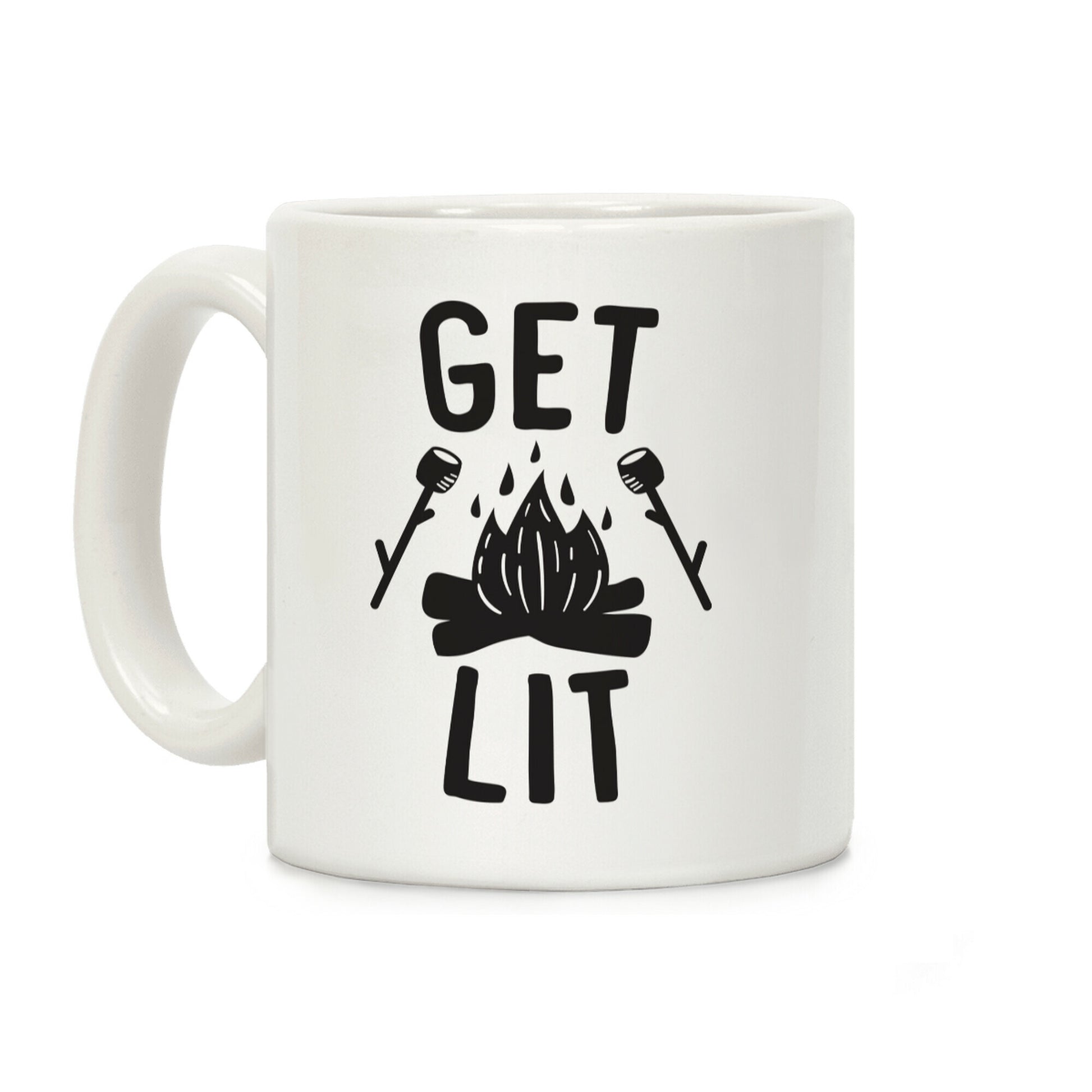 Get Lit - Campfire (CMYK) Coffee Mug