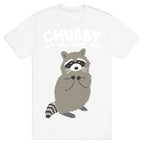 Chubby But I Will Fight You Raccoon T-Shirt