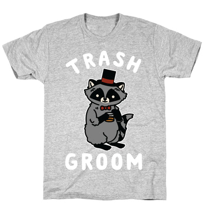Trash Groom Raccoon Bachelor Party T-Shirt