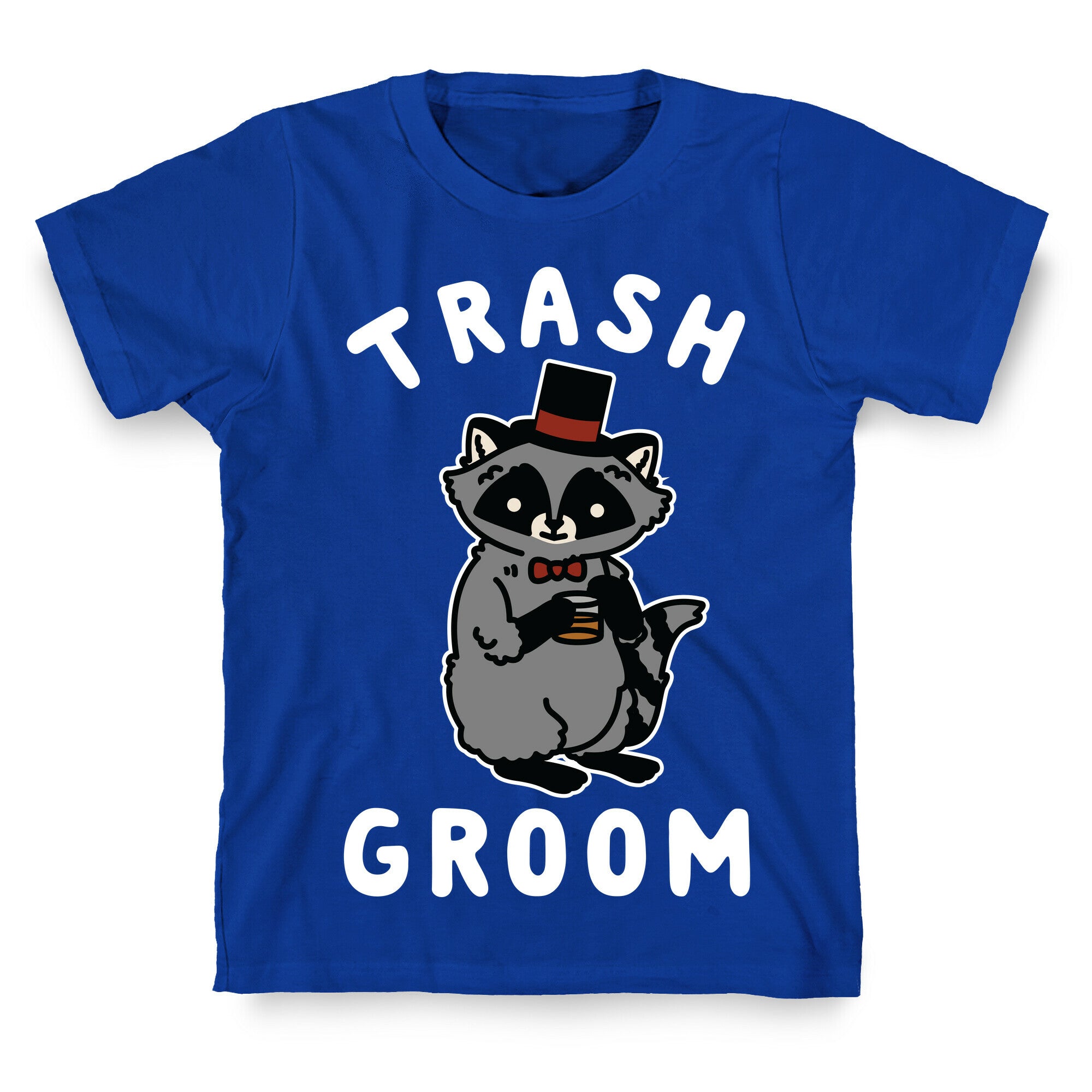 Trash Groom Raccoon Bachelor Party T-Shirt