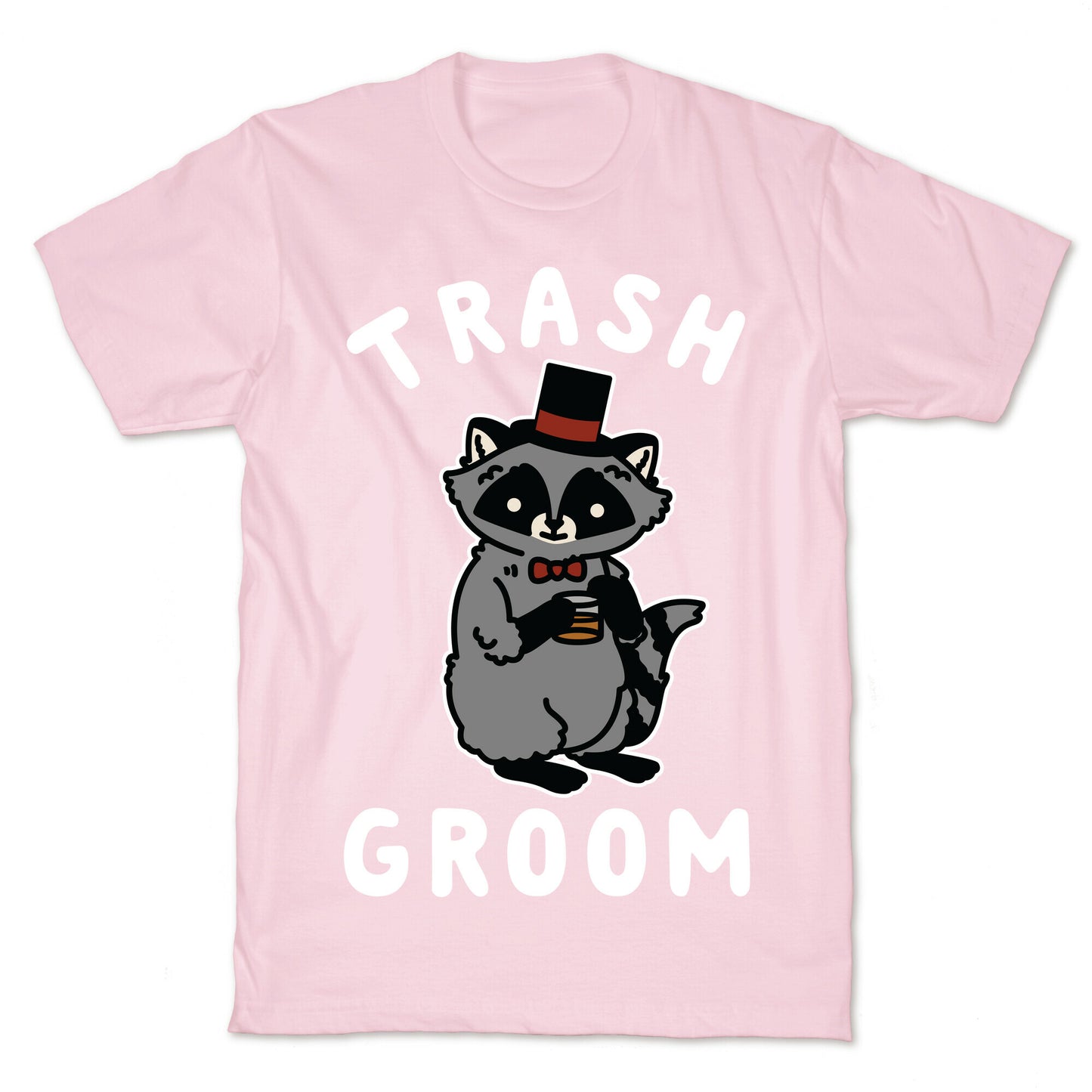 Trash Groom Raccoon Bachelor Party T-Shirt