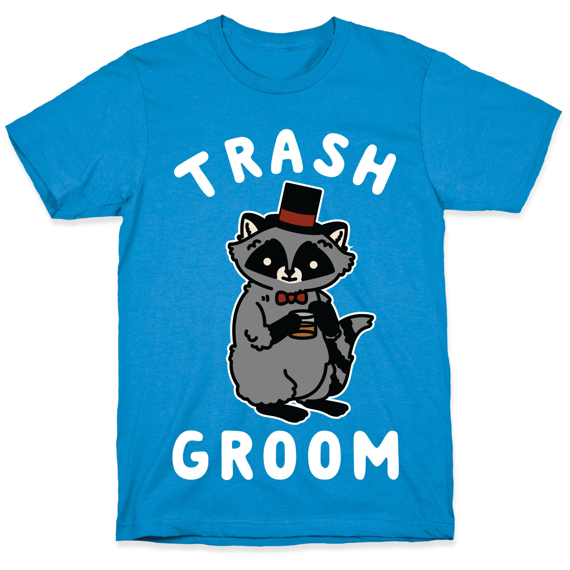 Trash Groom Raccoon Bachelor Party T-Shirt