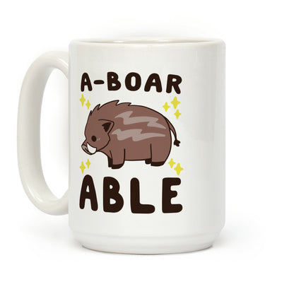 A-boarable - Boar Coffee Mug