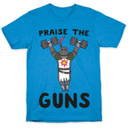 Praise the Guns - Dark Souls T-Shirt