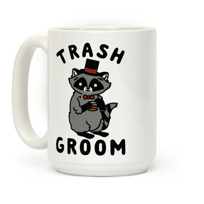Trash Groom Raccoon Bachelor Party Coffee Mug
