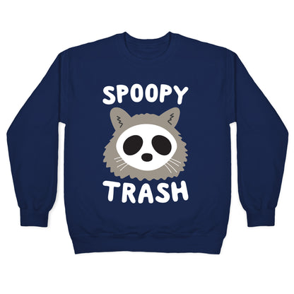 Spoopy Trash Raccoon Crewneck Sweatshirt