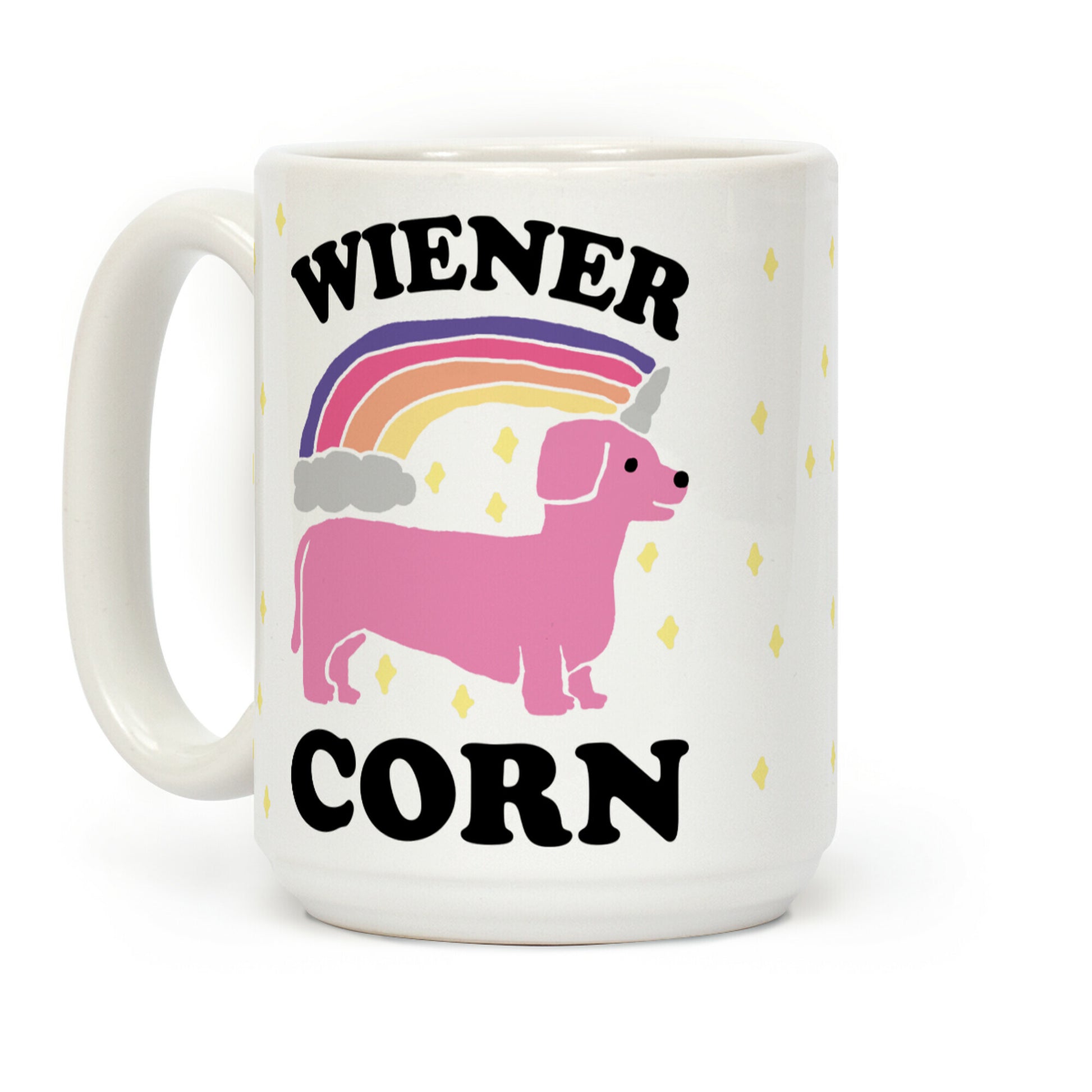 Wienercorn Dachshund Unicorn Coffee Mug