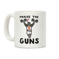 Praise the Guns - Dark Souls Coffee Mug