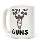 Praise the Guns - Dark Souls Coffee Mug