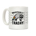 Majestically Trashy Raccoon Coffee Mug