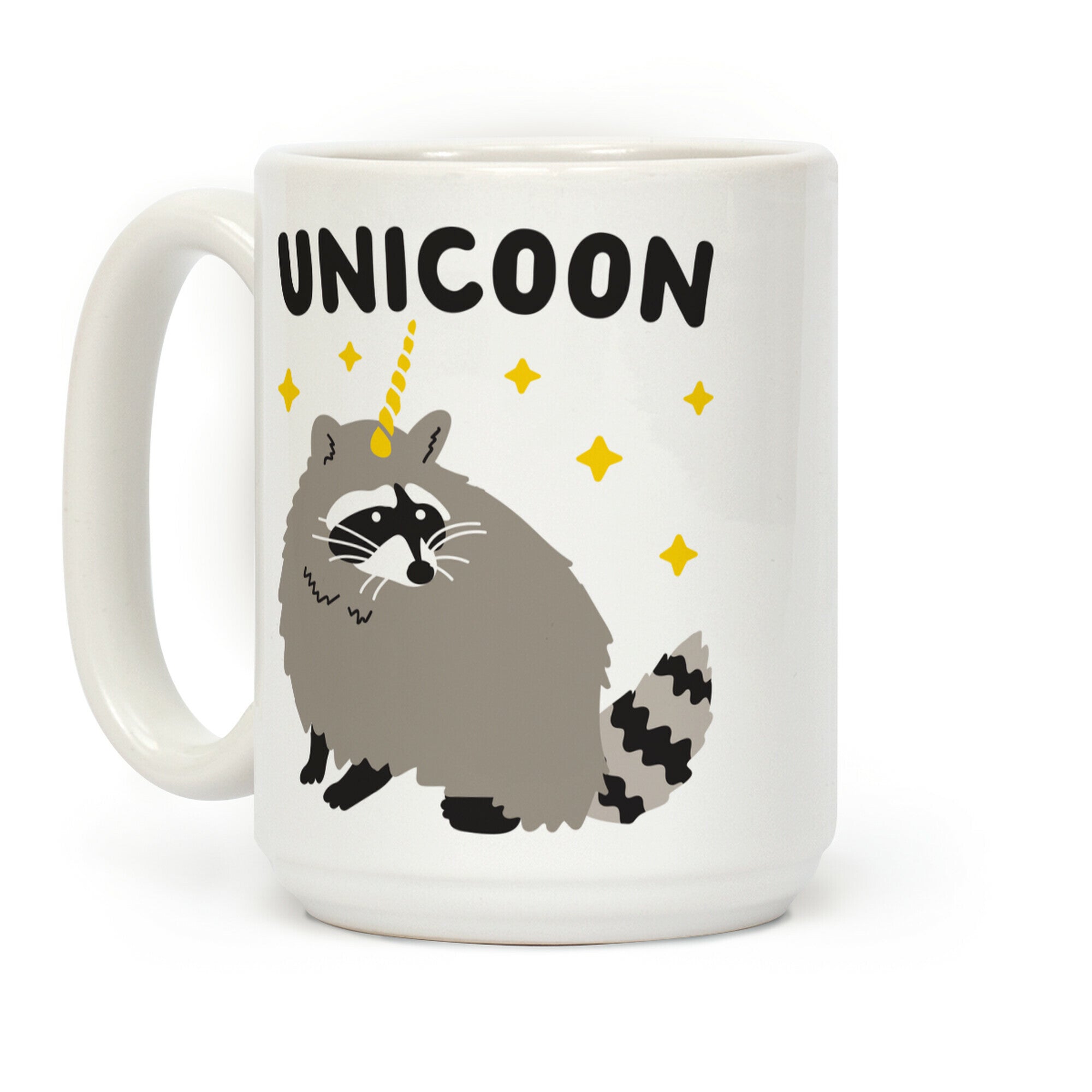 Unicoon Raccoon Unicorn Coffee Mug
