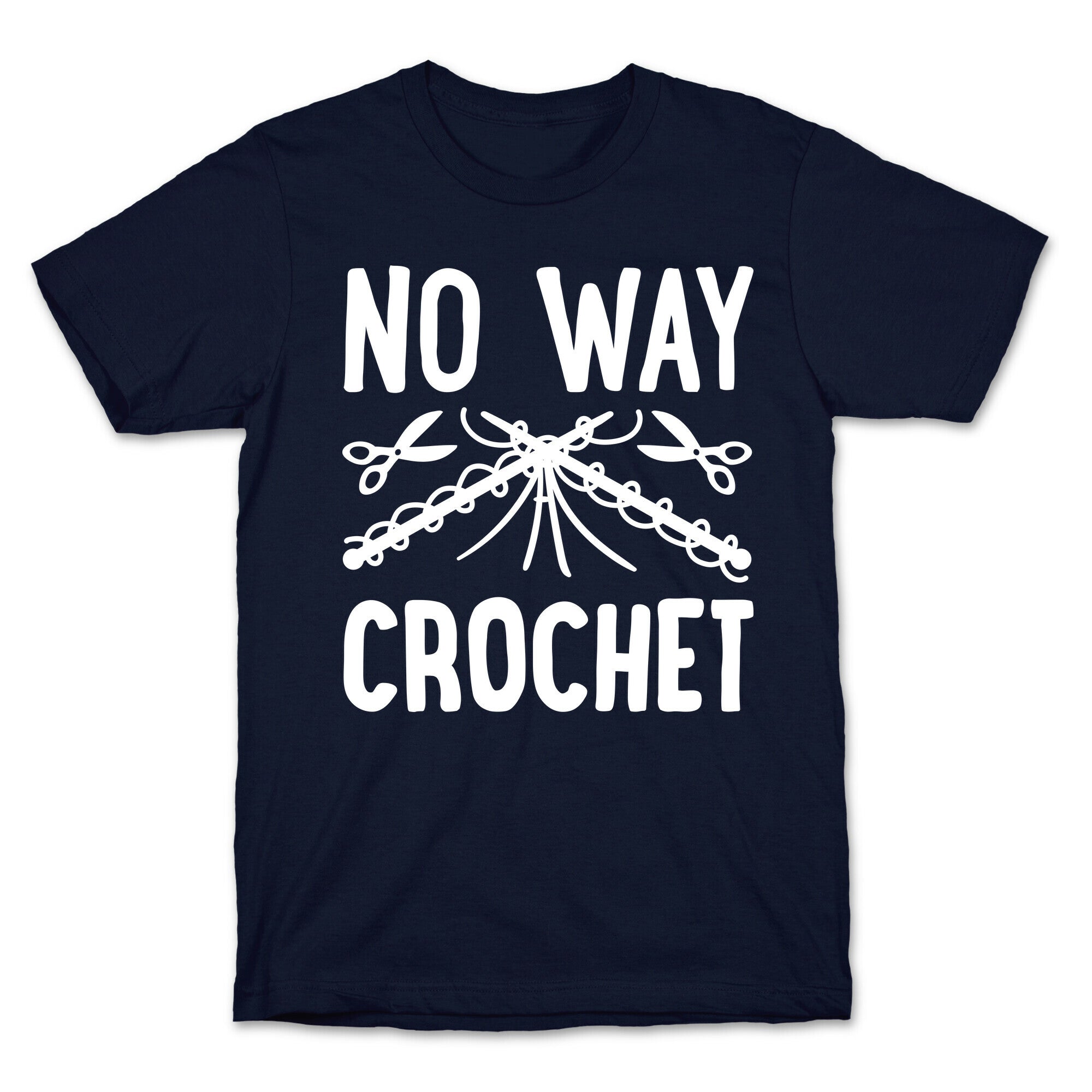 No Way Crochet T-Shirt