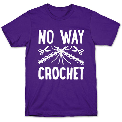 No Way Crochet T-Shirt