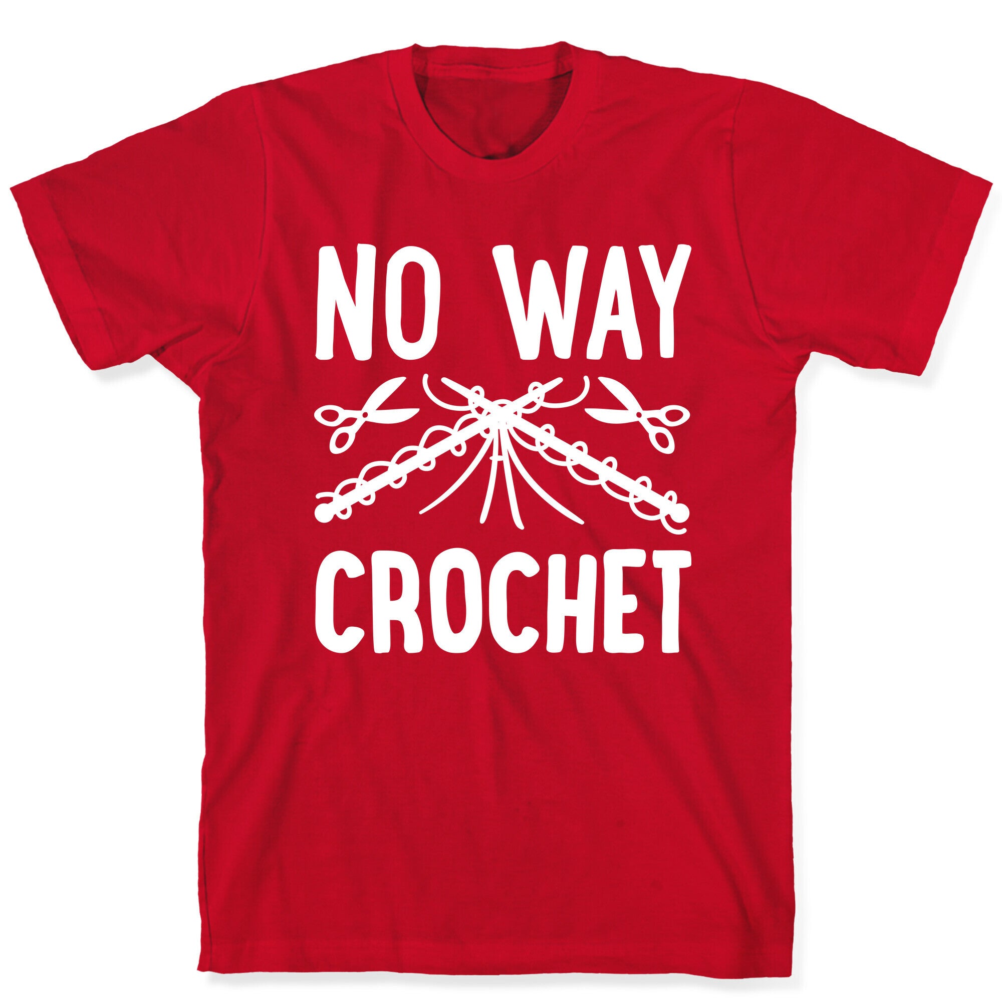 No Way Crochet T-Shirt