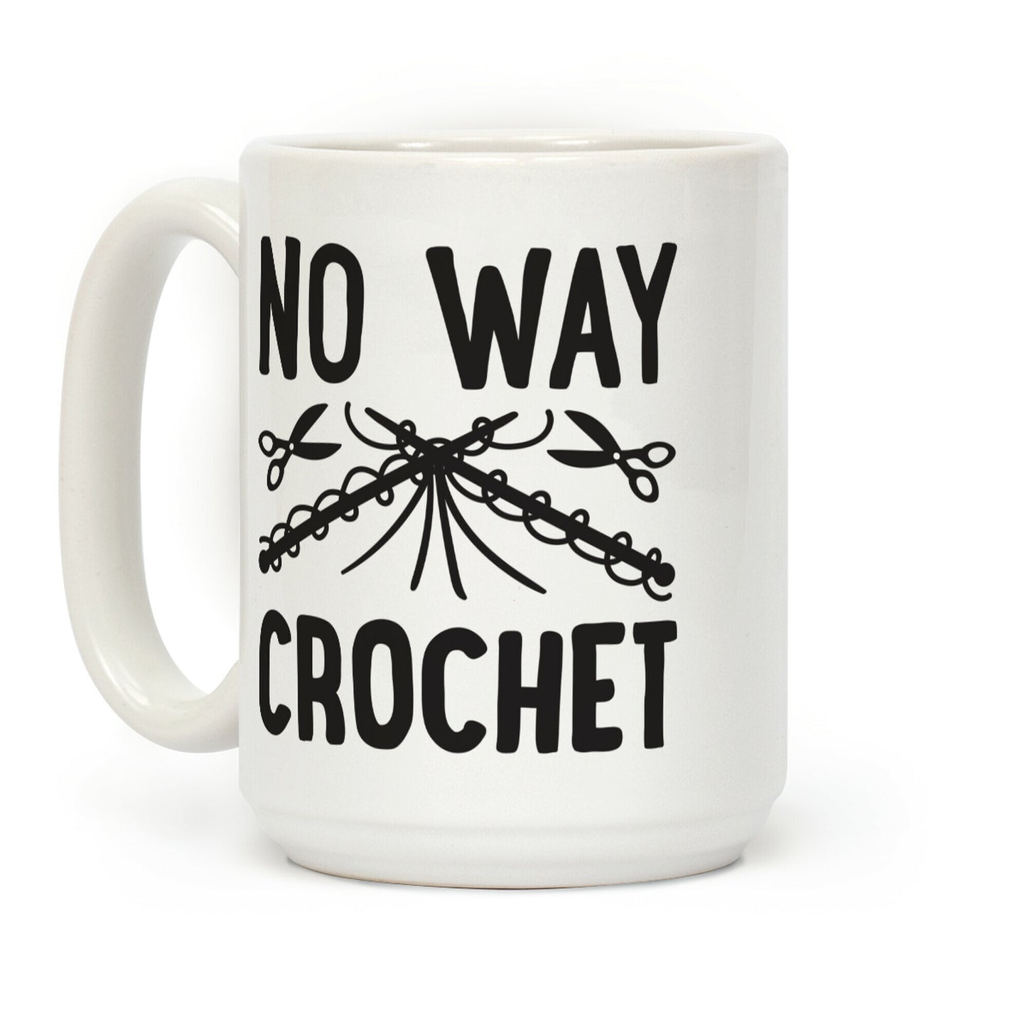 No Way Crochet Coffee Mug