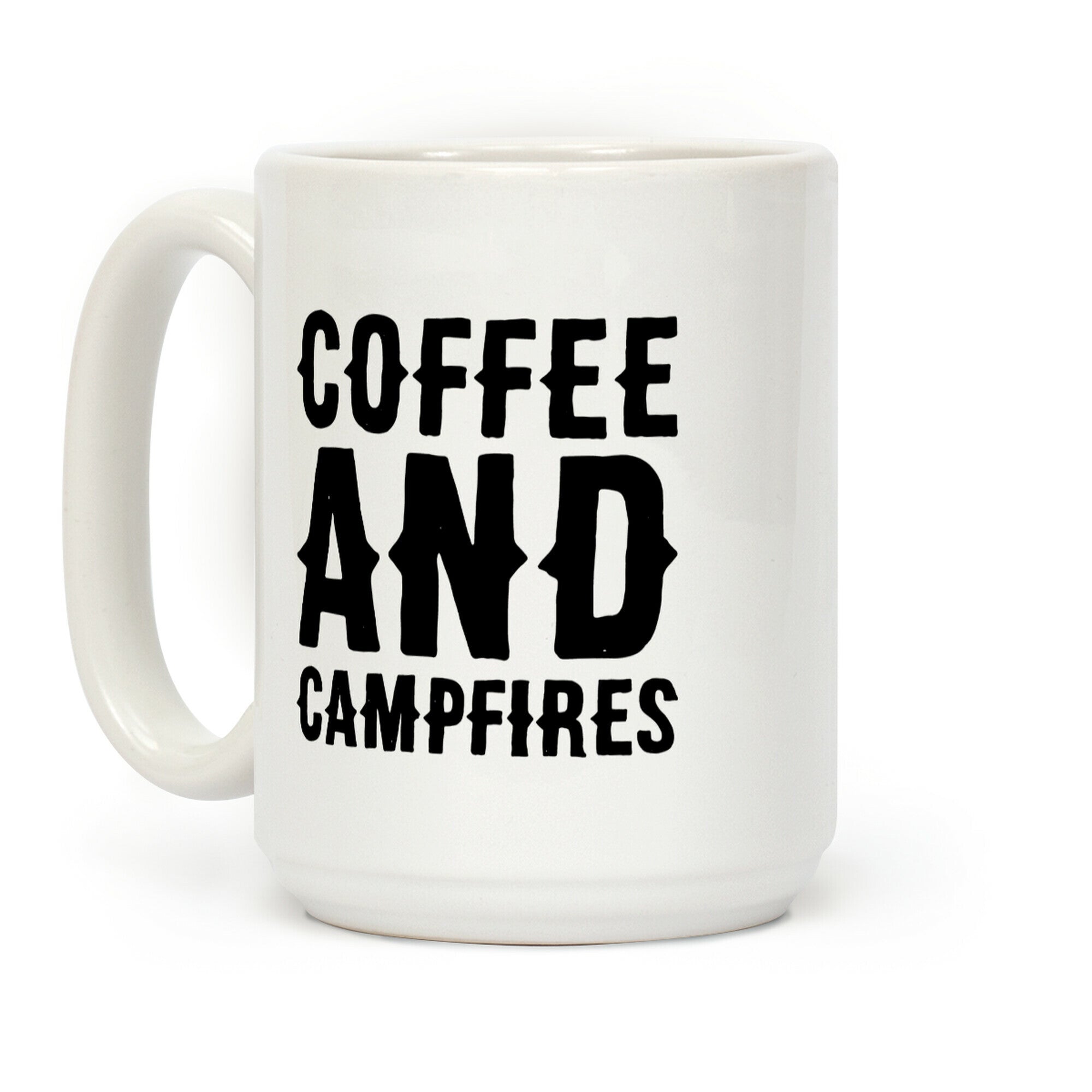 Coffee And Campfires Coffee Mug