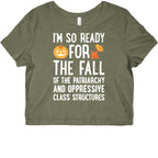 Im So Ready For The Fall Graphic Baby Tee