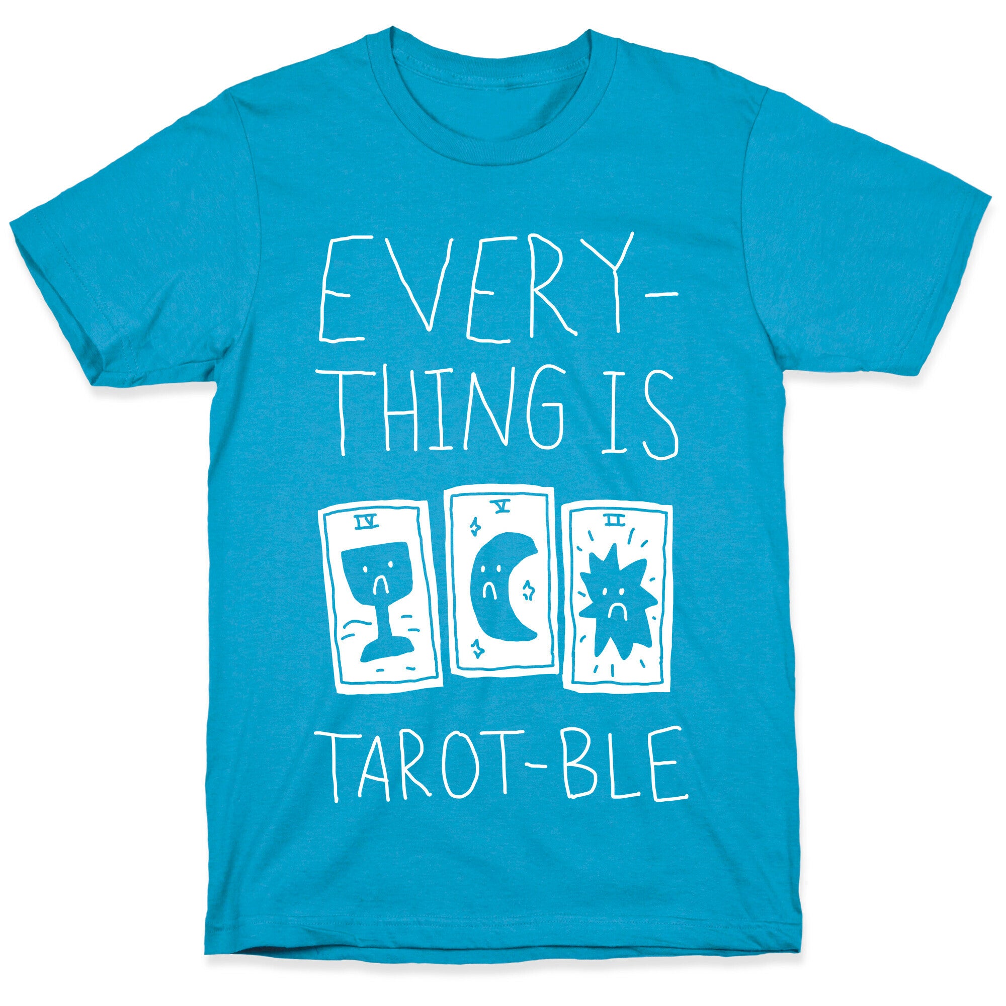 Everything Is Tarot-ble Unisex Triblend Tee